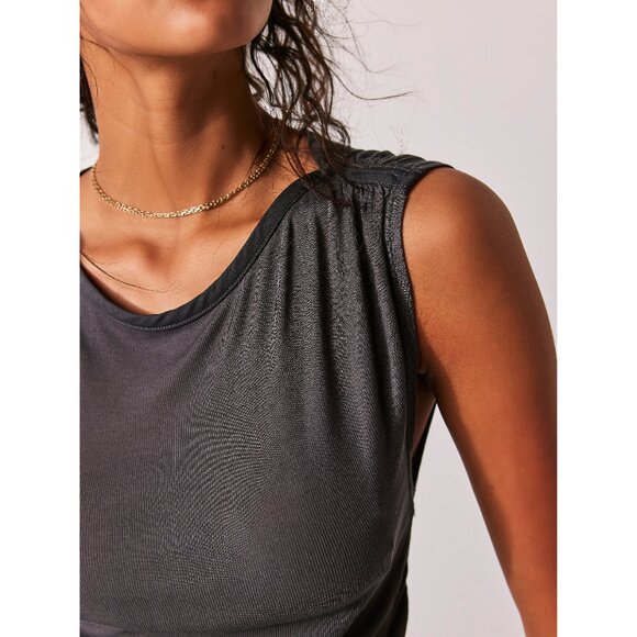 FREE PEOPLE Night We Met Tee / Vintage Grey - Picture 4 of 5